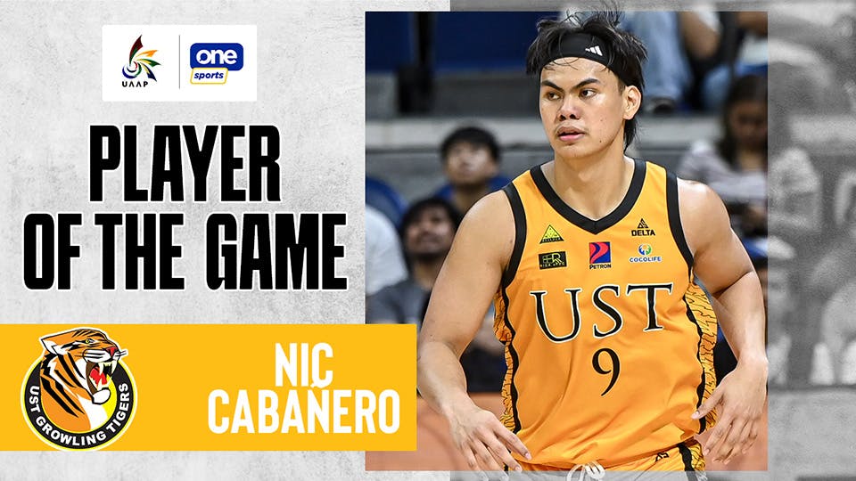 Nic Cabañero logs season-high 27 points in crucial UST win vs UE | UAAP Highlights